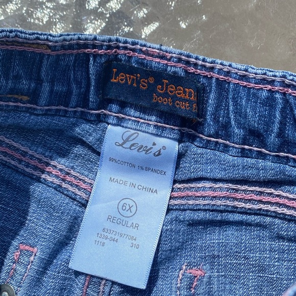 Levi’s girls boot cut jeans - Picture 5 of 14